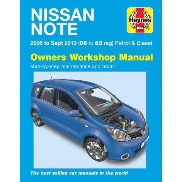 NOTE 06-13  Revue Technique Haynes NISSAN Anglais
