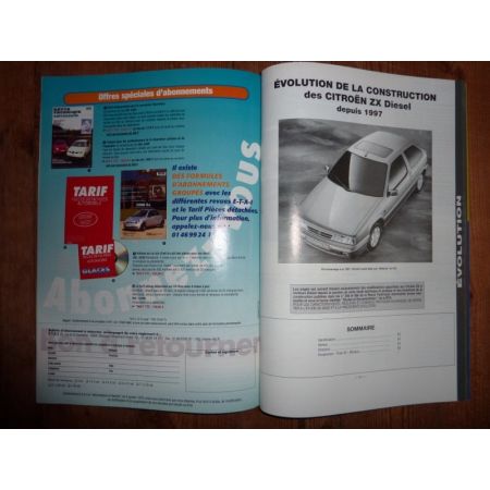 Evol ZX 97-98 Revue Technique Citroen