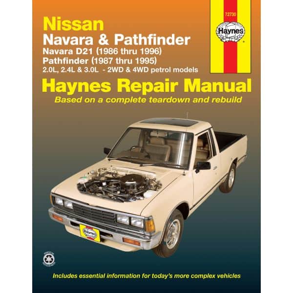 NAVARRA & PATHFINDER 86-96  Revue Technique Haynes NISSAN Anglais