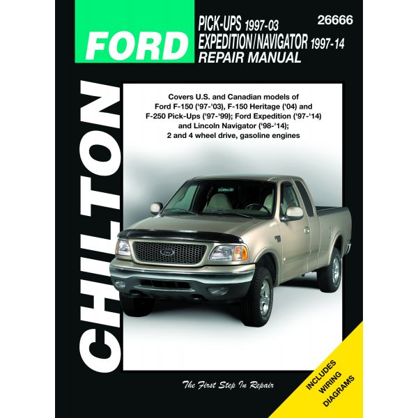 PICK-UP/EXP'N/NAV 97-14  Revue Technique Chilton FORD Anglais