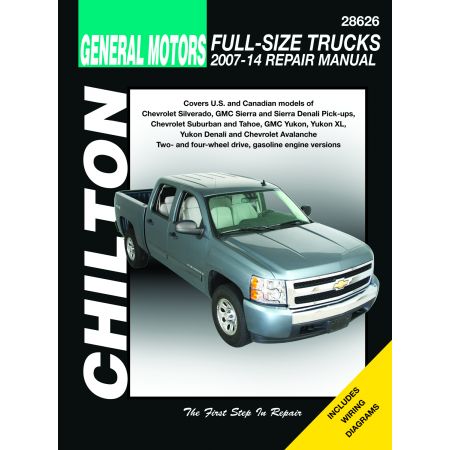 PICK-UP 07-14  Revue Technique Chilton CHEVROLET Anglais