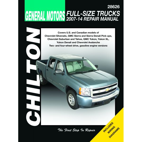 PICK-UP 07-14  Revue Technique Chilton CHEVROLET Anglais