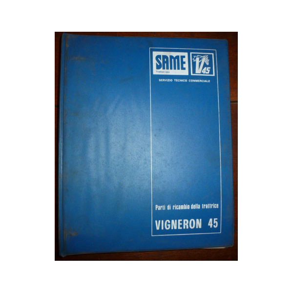 VIGNERON 45 Catalogue pieces Same Italien
