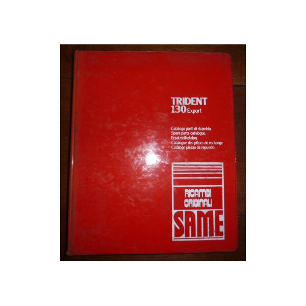 TRIDENT 130 EXPORT Catalogue pieces Same Italien