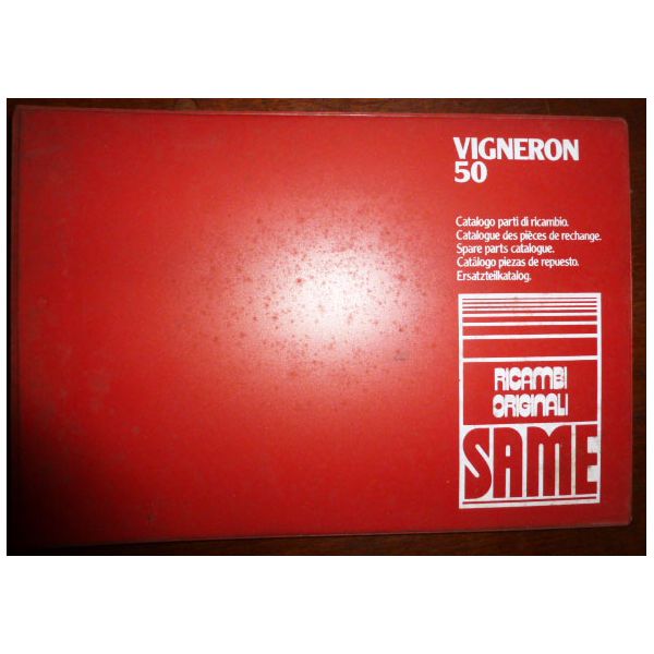 VIGNERON 50 Catalogue pieces Same Italien