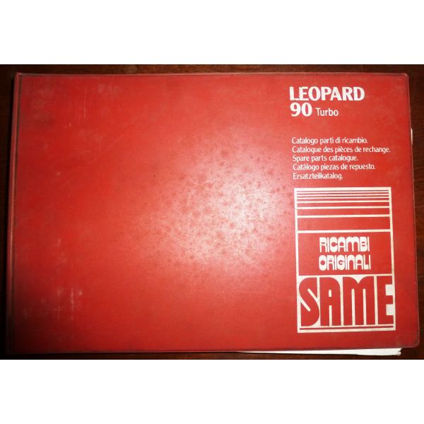 LEOPARD 90 TURBO Catalogue pieces Same Italien