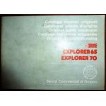 EXPLORER 65 70 Catalogue Pieces Same