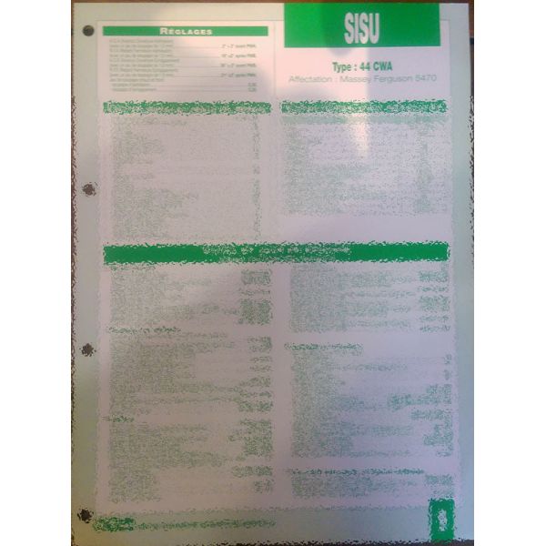 44 CWA Fiche Technique SISU