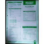 DT17TED4 - UHZ Fiche Technique Citroen