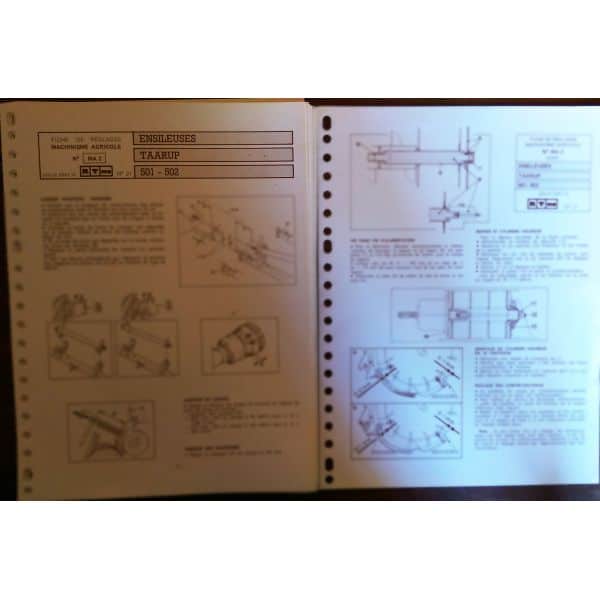 501-502 Fiche Technique Taarup