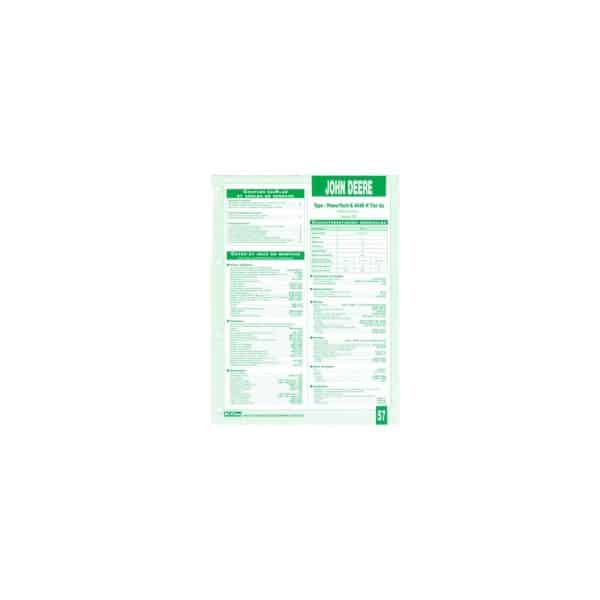 PowerTech E 4045 H tier 3a - Fiche Technique John Deere
