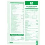 FIAE384ID - FIAE348IE Fiche Technique Fiat