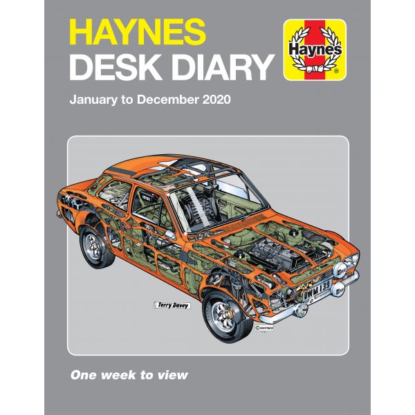 2020 Desk Diary  Revue Technique Haynes Anglais
