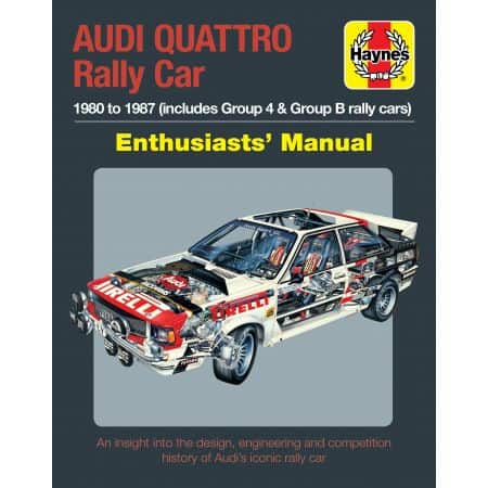 Quattro Rally Car Manual  Revue Technique Haynes AUDI Anglais
