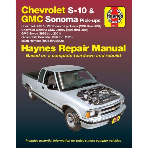S-10 Envoy 94-05  Revue technique Haynes CHEVROLET Anglais