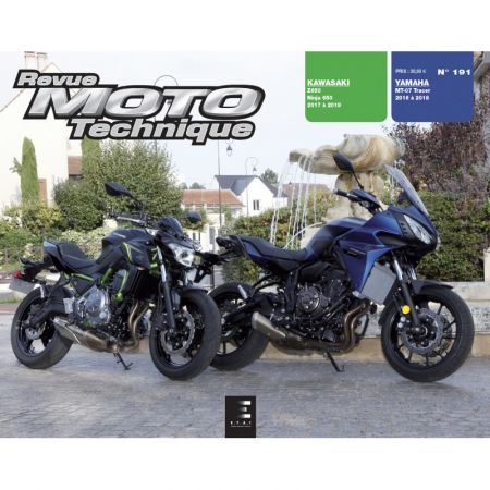 Z650 - MT-07  Revue Technique moto Kawasaki Yamaha