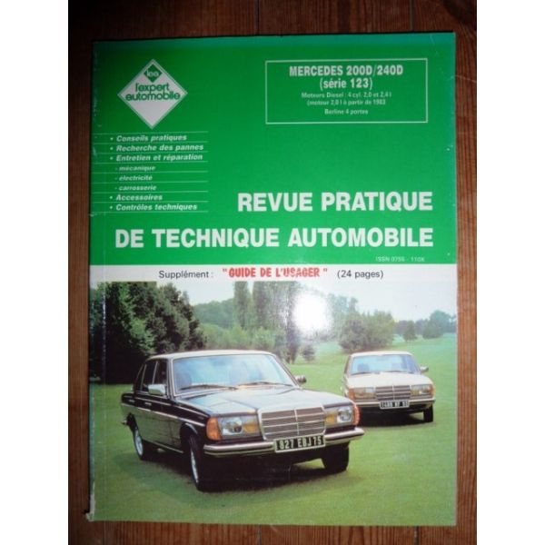 200D 240D W123 Revue Technique Mercedes
