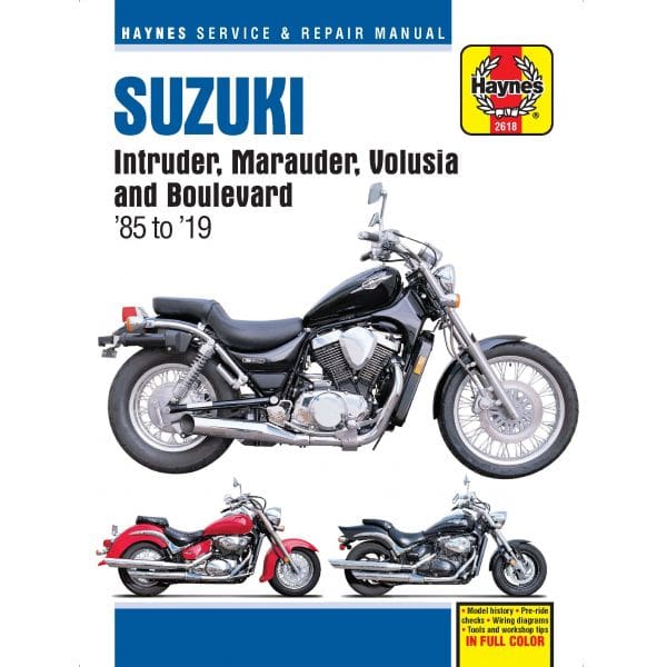 Intruder, Marauder, Volusia  Manual SUZUKI Anglais