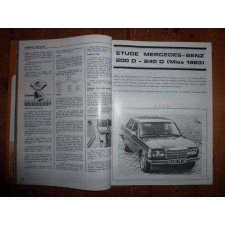 200D 240D W123 Revue Technique Mercedes