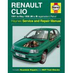 Clio Petrol 91-98 Revue technique Haynes RENAULT Anglais