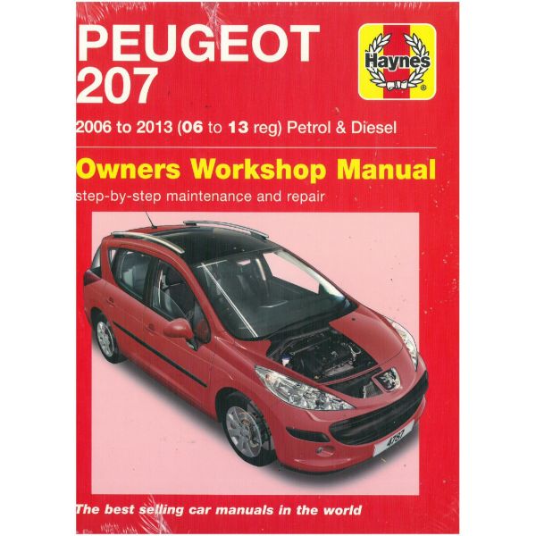 207  06-13 Revue technique Haynes PEUGEOT Anglais