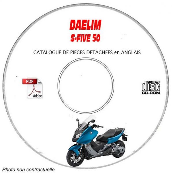 S-FIVE 50 Catalogue Pieces CDROM DAELIM Anglais