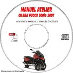 FUOCO 500 ie Edition -13 Manuel Atelier CDROM GILERA FR