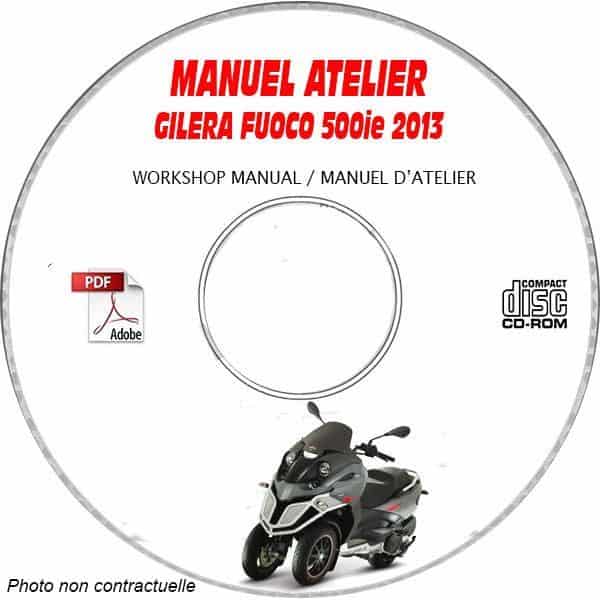 FUOCO 500ie 13 Manuel Atelier CDROM GILERA FR