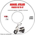 FLY 50 4 temps -07 Manuel Atelier CDROM PIAGGIO FR