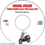BEVERLY TOURER 300ie -08 Manuel Atelier CDROM PIAGGIO FR