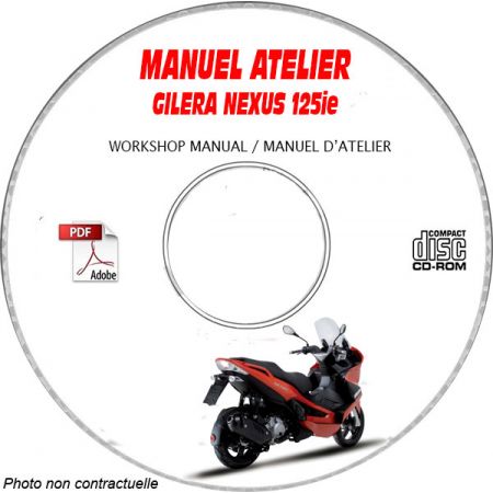 NEXUS 125ie 08- Manuel Atelier CDROM GILERA FR