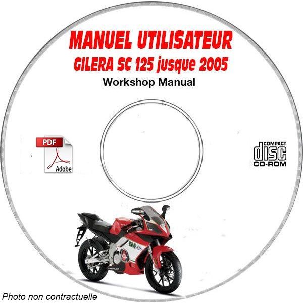 SC 125 -05 Manuel Utilisateur CDROM GILERA FR