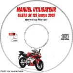 SC 125 -05 Manuel Utilisateur CDROM GILERA FR