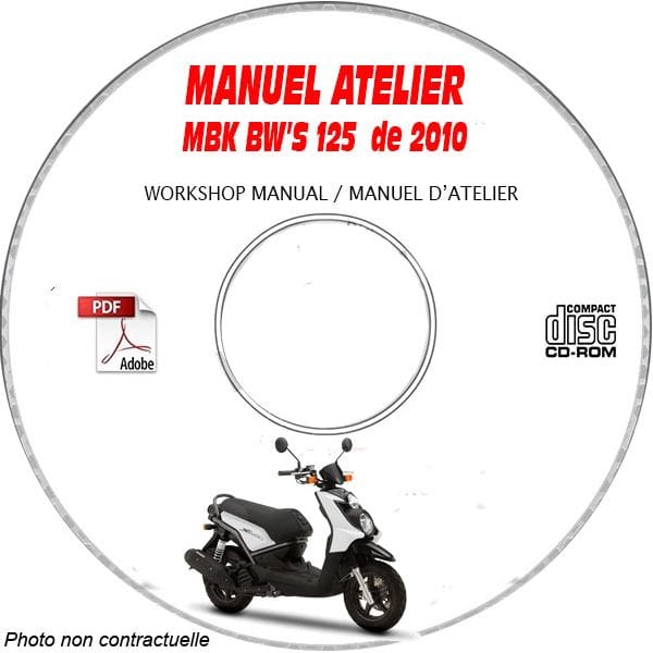 BW'S 125 2010 Manuel Atelier CDROM MBK