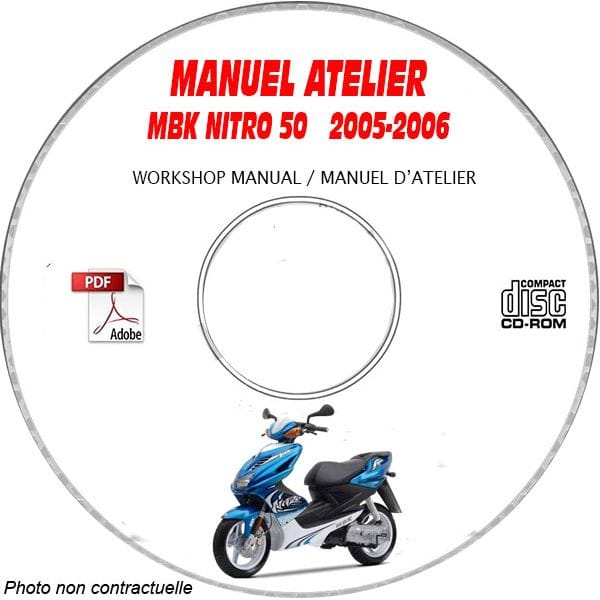 NITRO 50 05-06 Manuel Atelier CDROM MBK