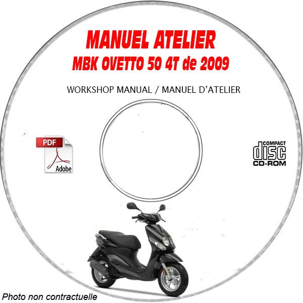 OVETTO 4 temps 2009 Manuel Atelier CDROM MBK