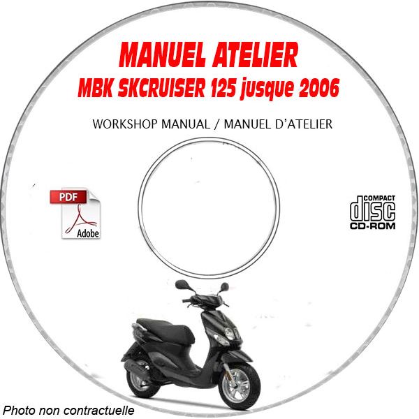 SKY CRUISER 125 2006 Manuel Atelier CDROM MBK