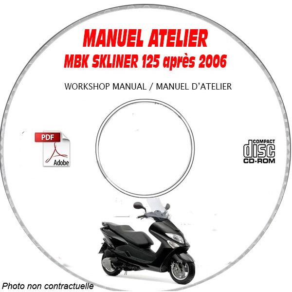SKYLINER 150 01-06 Manuel Atelier CDROM MBK