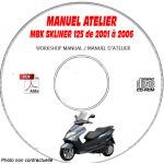 SKYLINER 125 06- Manuel Atelier CDROM MBK
