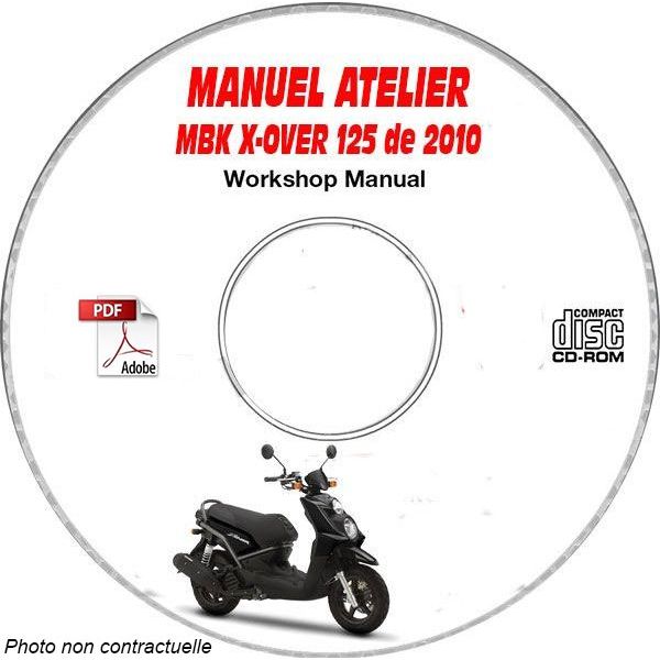 X-OVER 125 2010 Manuel Atelier CDROM MBK