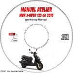 X-OVER 125 2010 Manuel Atelier CDROM MBK