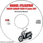 CARNABY es 200 -07 Manuel Utilisateur CDROM PIAGGIO FR