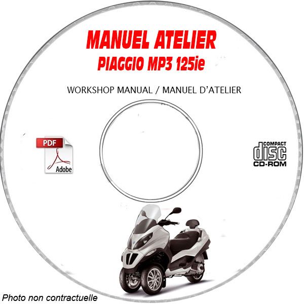 MANUEL D'ATELIER MP3 125ie