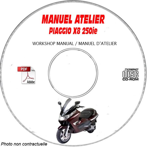 MANUEL D'ATELIER X8 250 ie