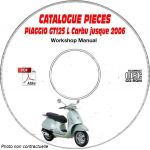 GT 125 L Carbu -06 Catalogue Pièces CDROM PIAGGIO Anglais