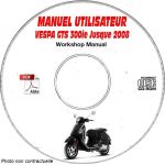 GTS 300ie -08 Manuel Utilisateur CDROM VESPA FR