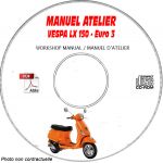 MANUEL D'ATELIER LX 150 Euro 3