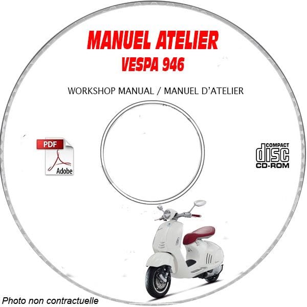 946 2013 Manuel Atelier VESPA CDROM