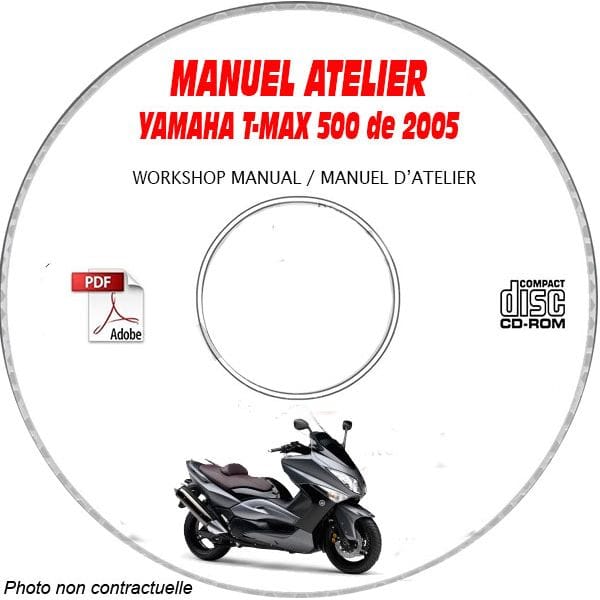 MANUEL D'ATELIER T-MAX 500 2005