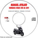 X-MAX 250 2011 Manuel Atelier CDROM YAMAHA
